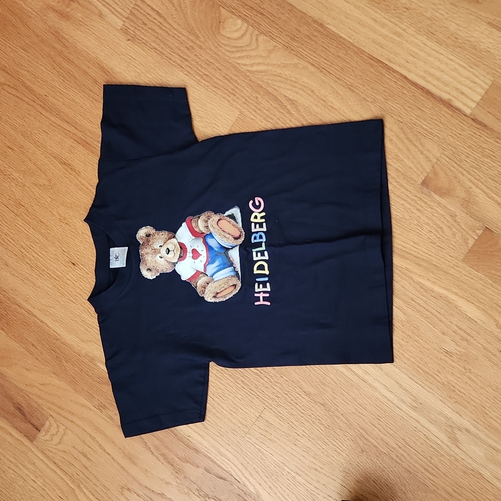 Short sleeve shirt, 5/6, teddy bear graphic